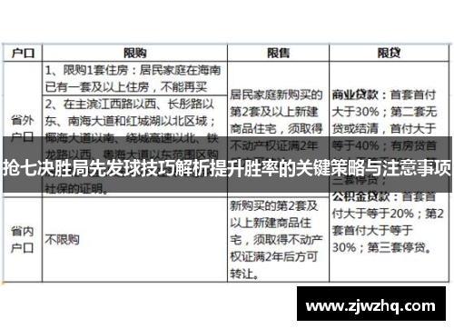 抢七决胜局先发球技巧解析提升胜率的关键策略与注意事项